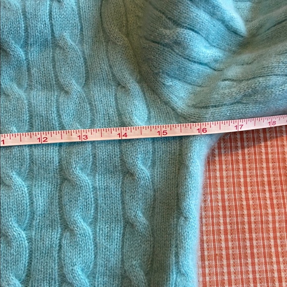Lord & Taylor Light Blue Cashmere Knit - Picture 6 of 6